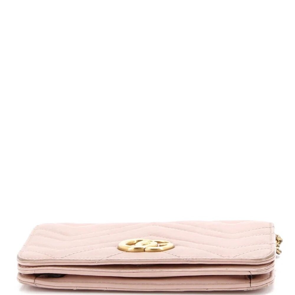 Gucci GG Marmont Chain Flap Bag Matelasse Leather Mini reb-550-091725 - Picture 4 of 7